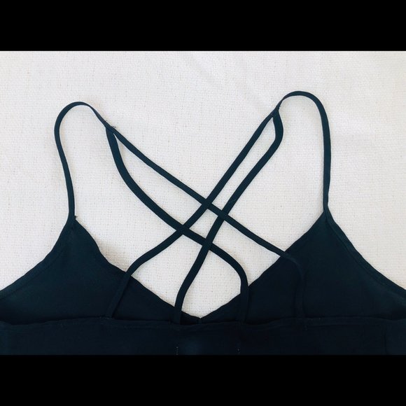 Black Basic Chiffon Blouse - Picture 3 of 4